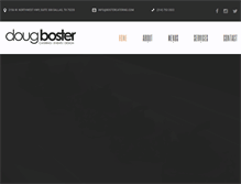 Tablet Screenshot of bostercatering.com